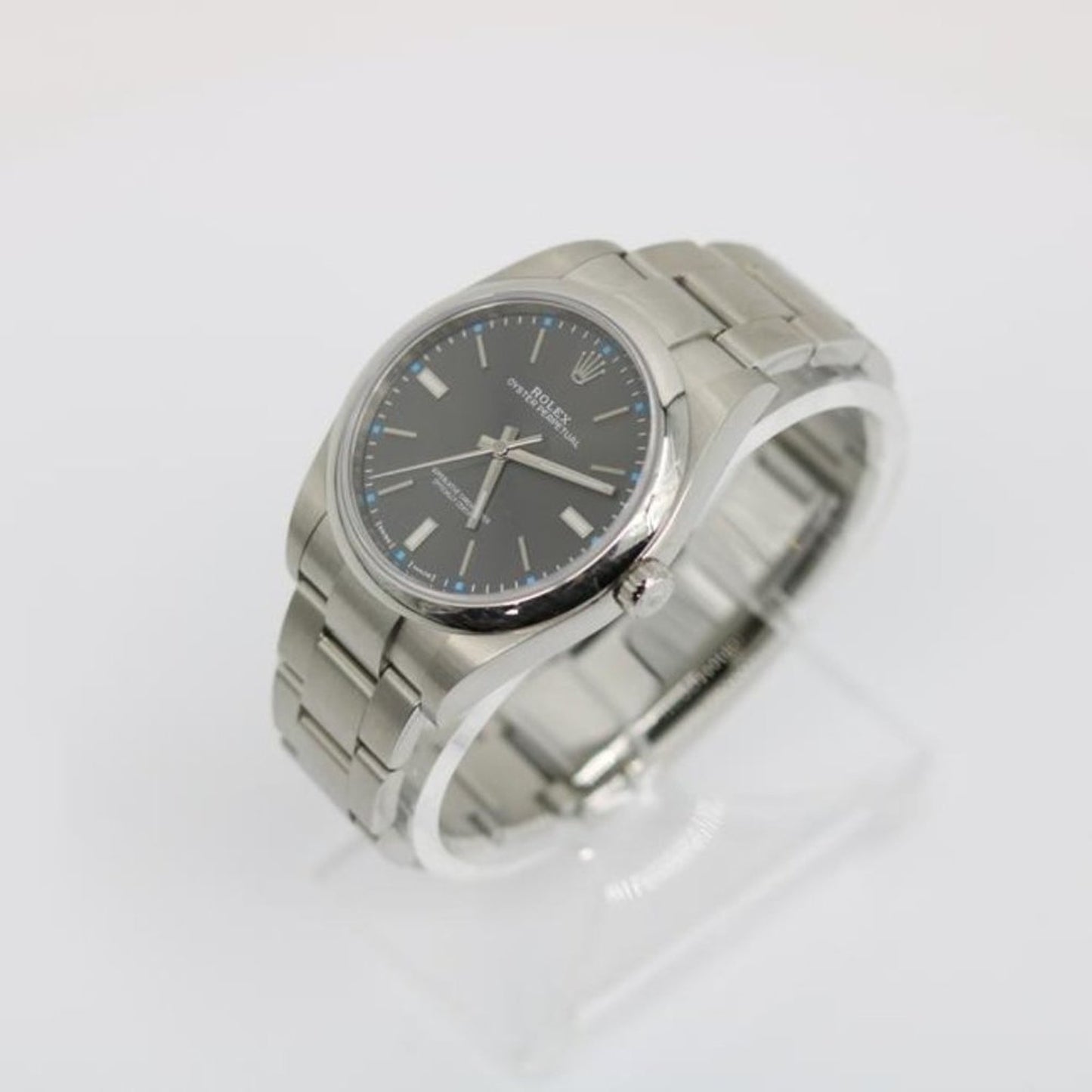 Rolex Silver Oyster Perpetual