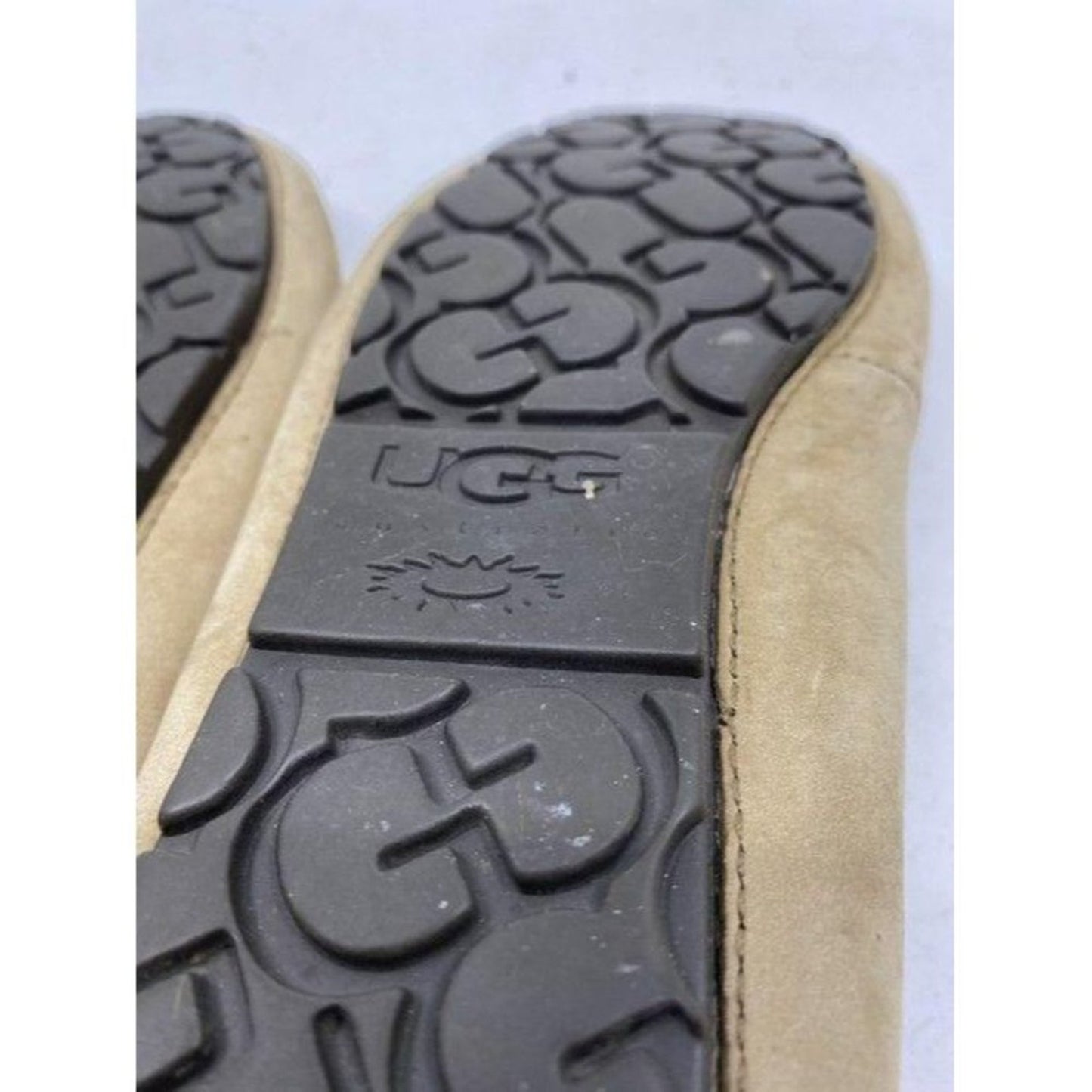 Ugg Australia Tan Slip Flats Size Us
