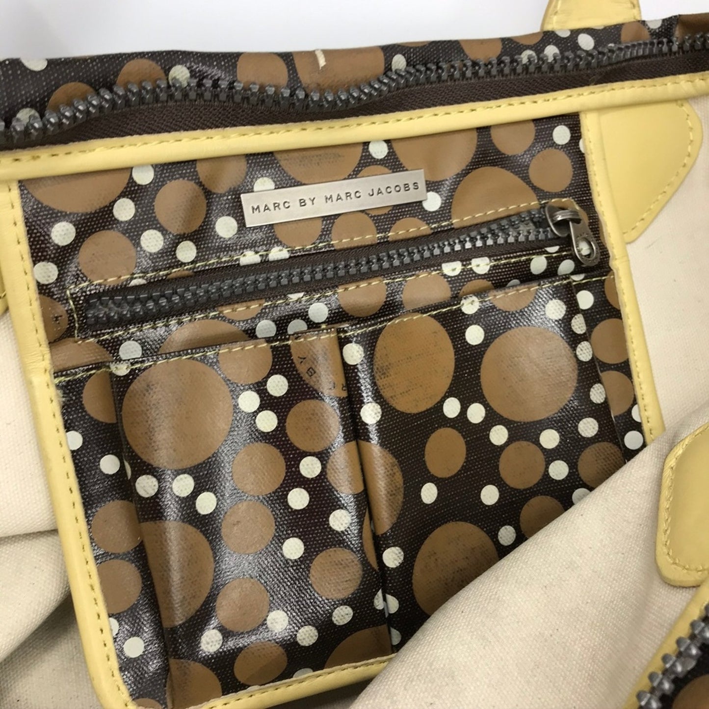 MARC JACOBS Pre-loved Unique Spotted Tote/Shoulder