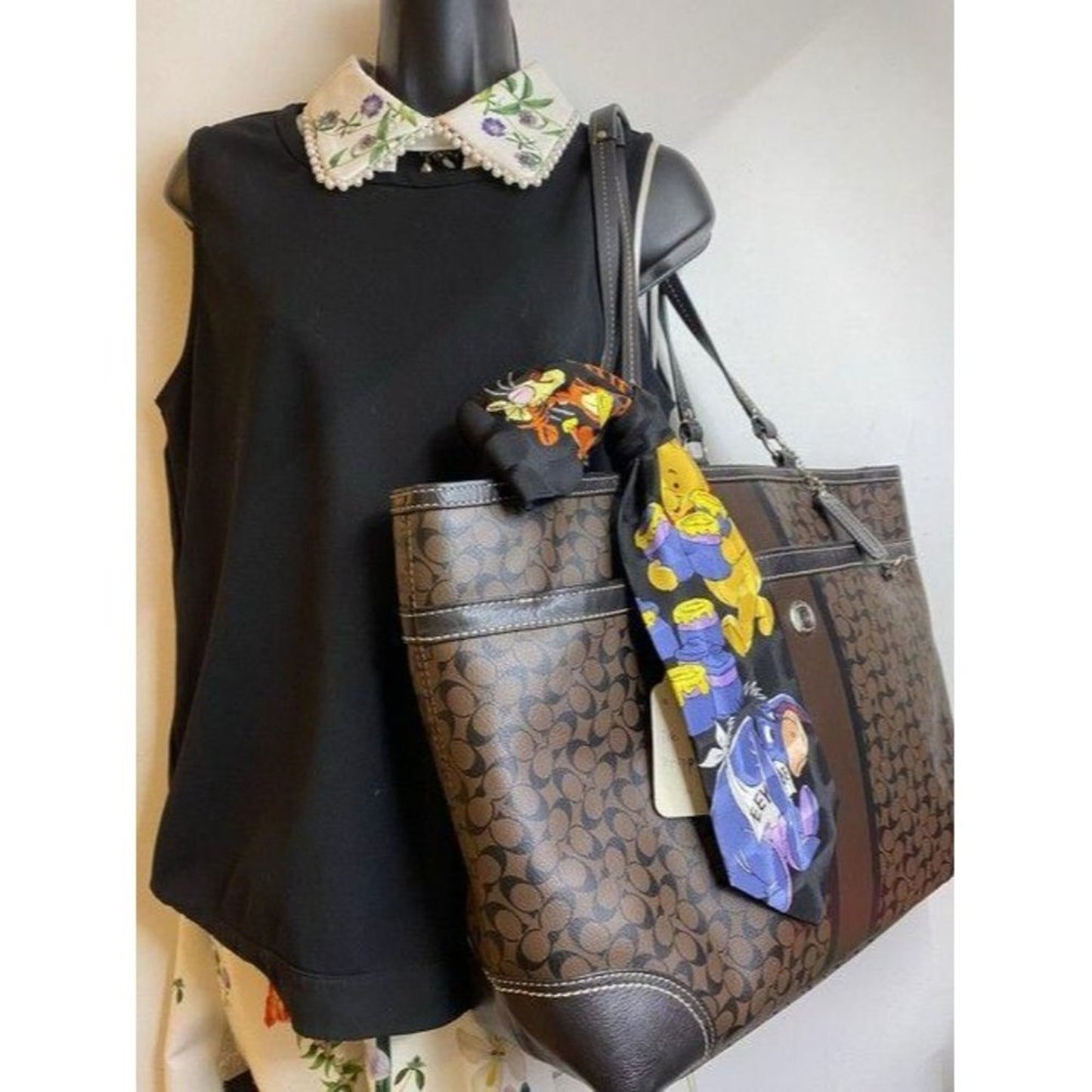 coach shopping xl w w add on winnie the pooh tie b