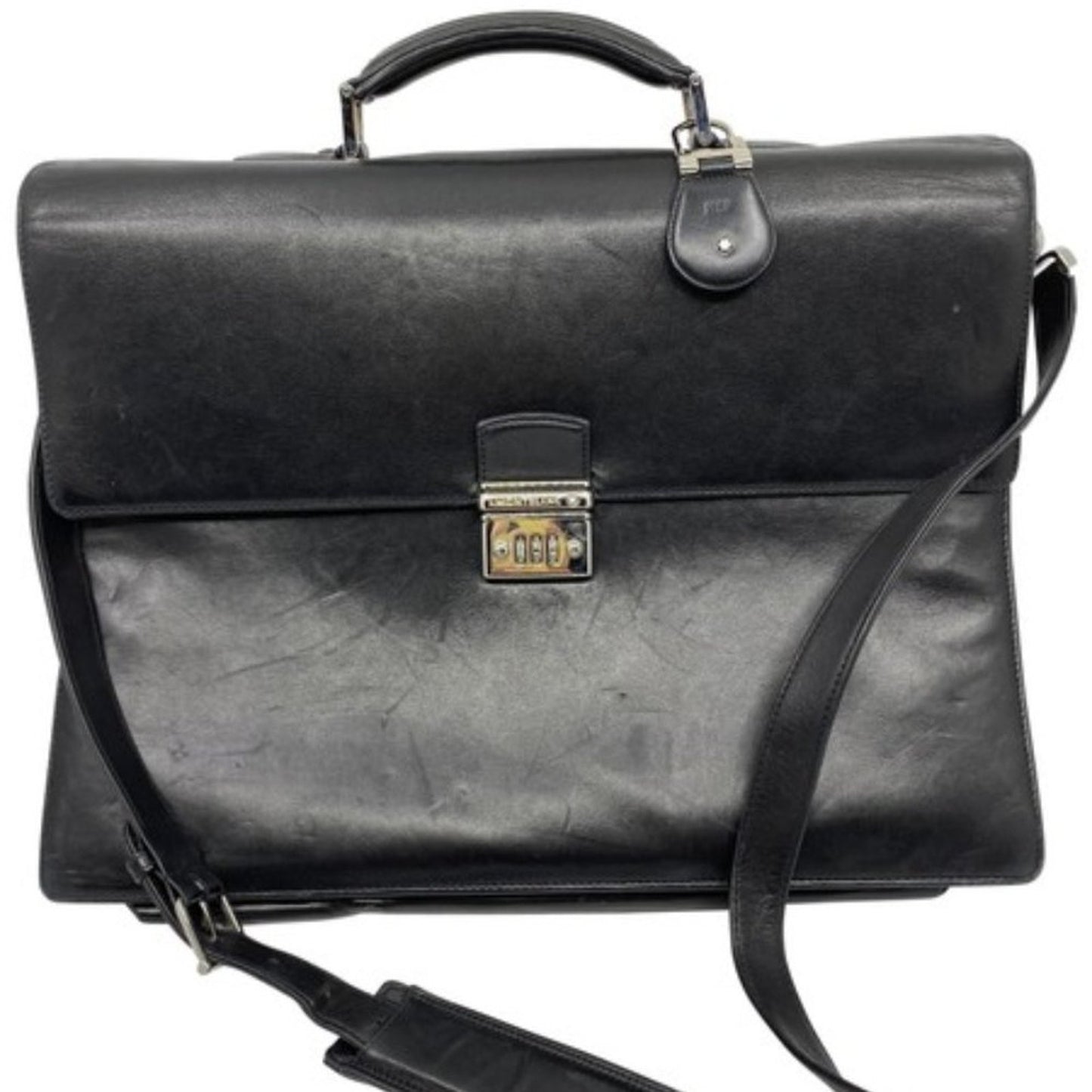 MONT BLANC Leather Briefcase