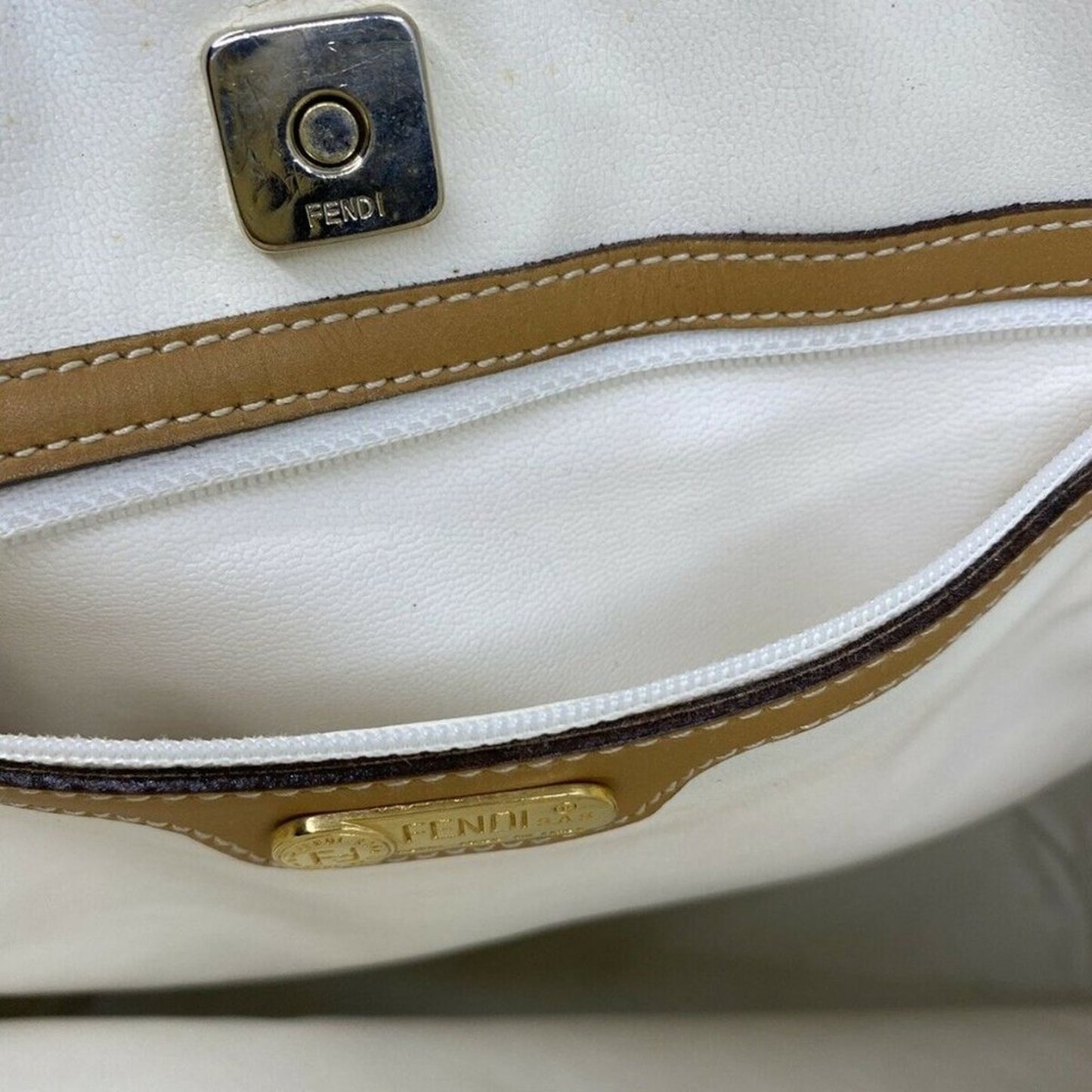 FENDI Vintage Customized large tote bag W/ Multi C