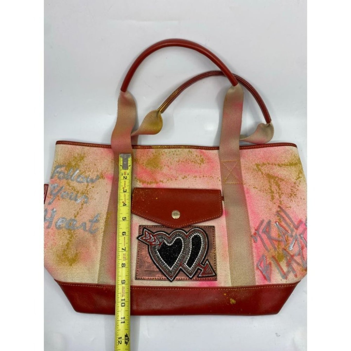 DOONEY & BOURKE Shoulder Bag Customized Pink Red