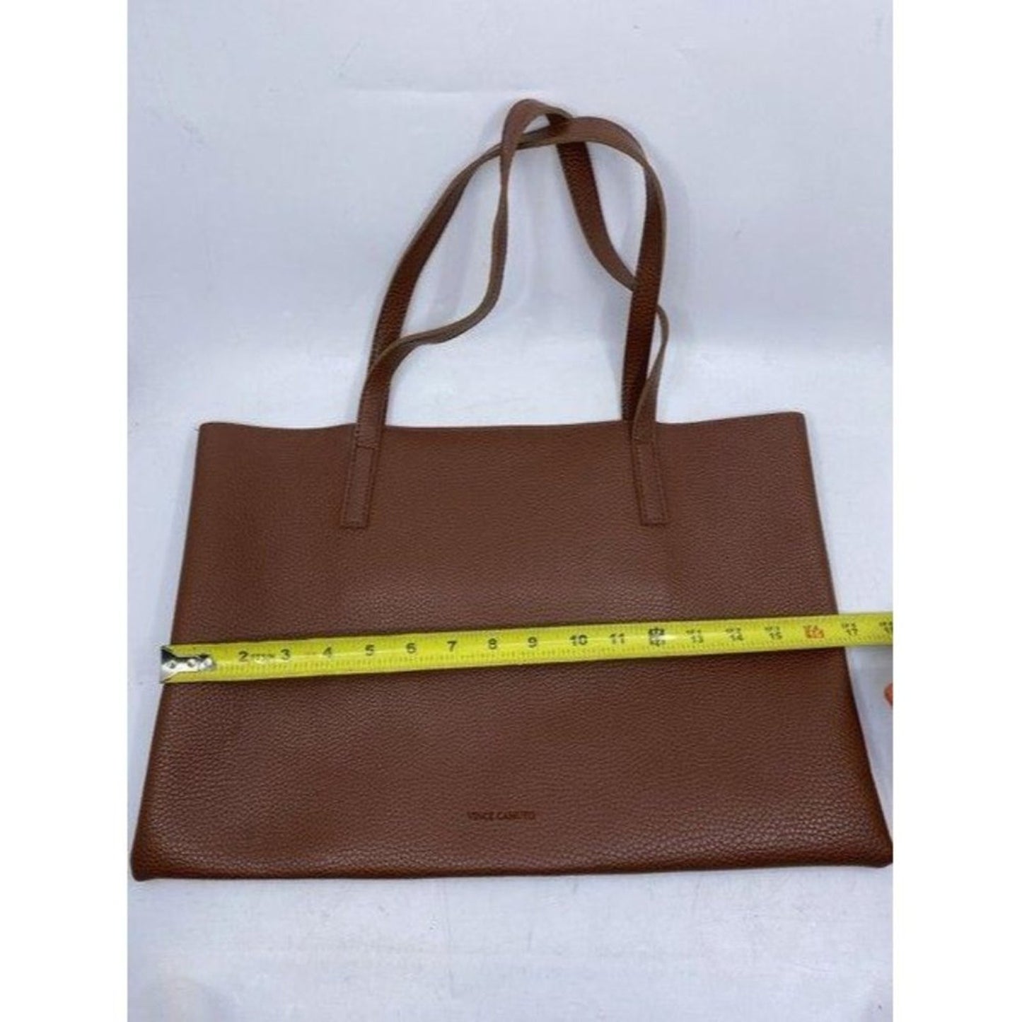 Vince Camuto msrp bronze leather shoulder bag