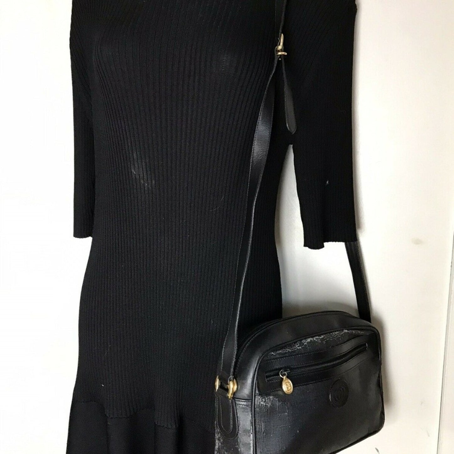 Gucci Black Crossbody Vintage Need TLC