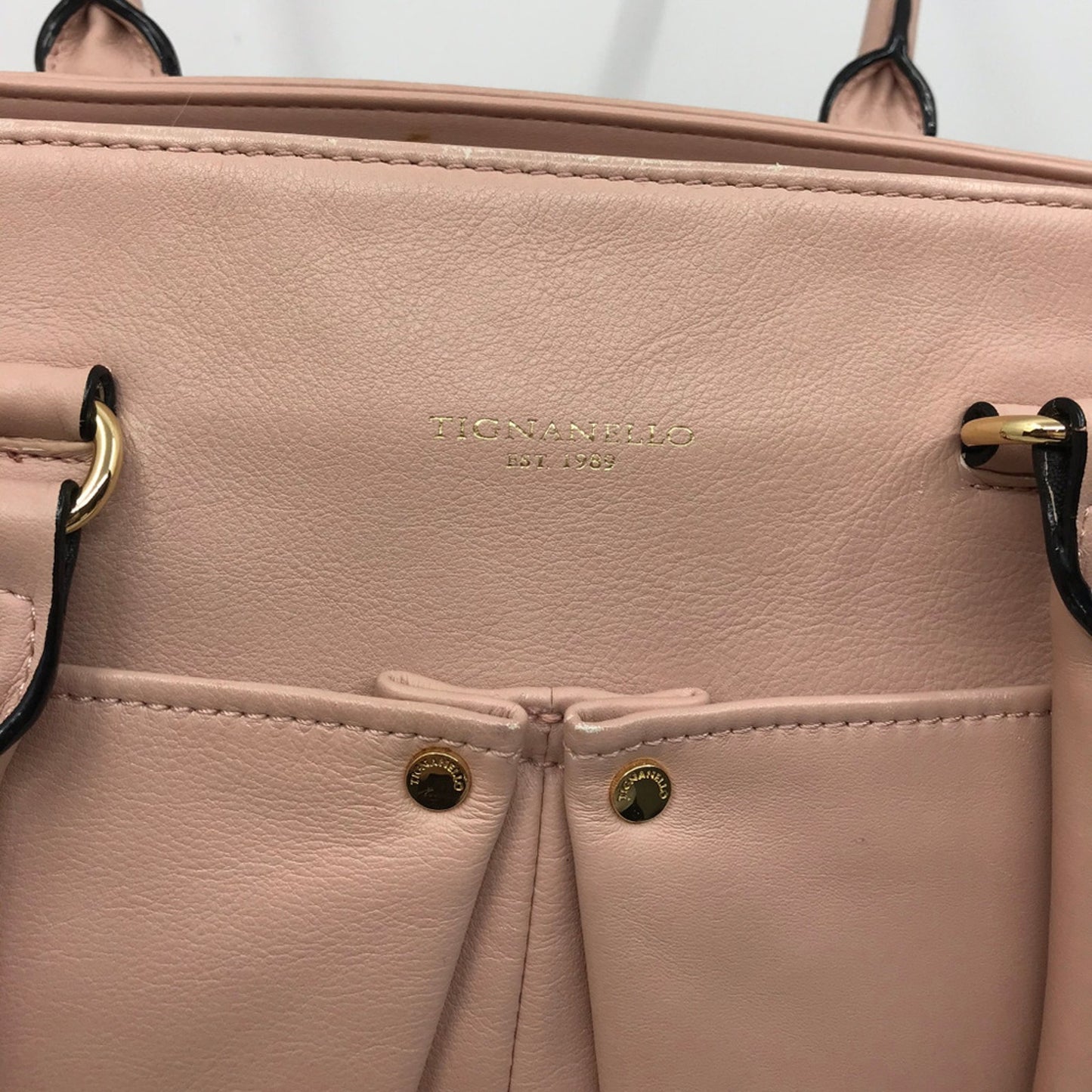 Tignanello Cream Leather Handbag MSRP $170