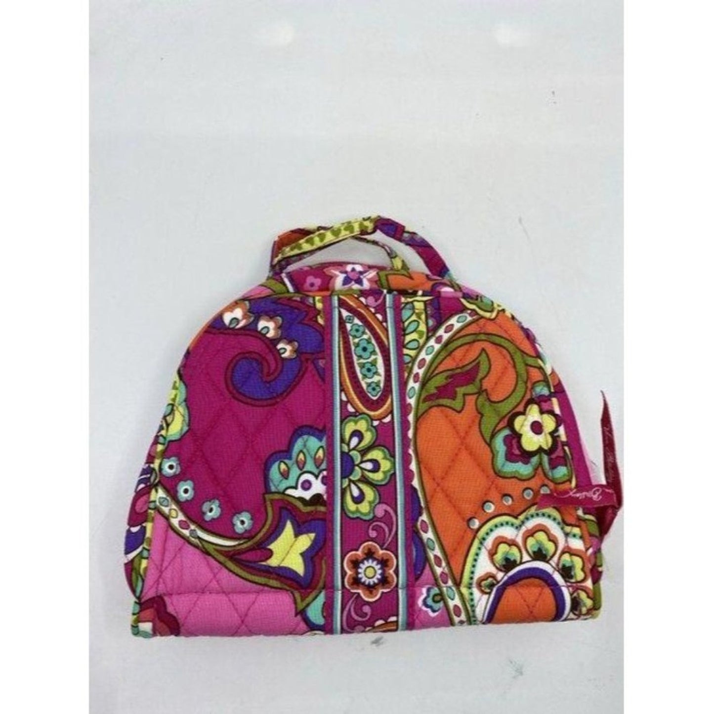 vera bradley purple multicolor quilted fabric cosm