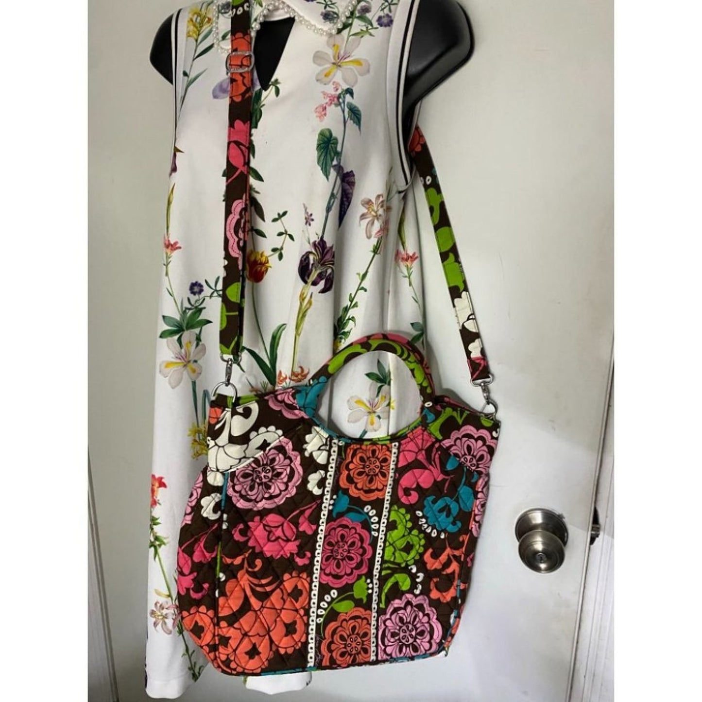 Vera Bradley Quilted Multicolor Crossbody Bag