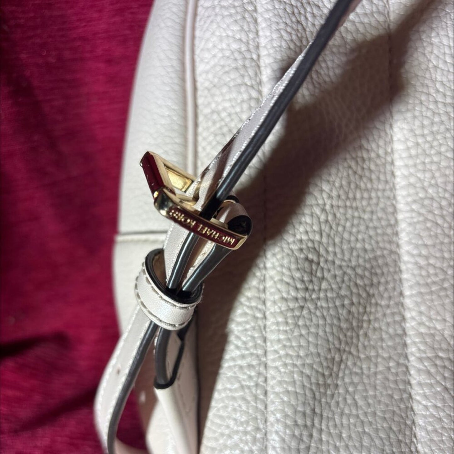 NWOT Michael Kors Abbey Backpack - Off-White