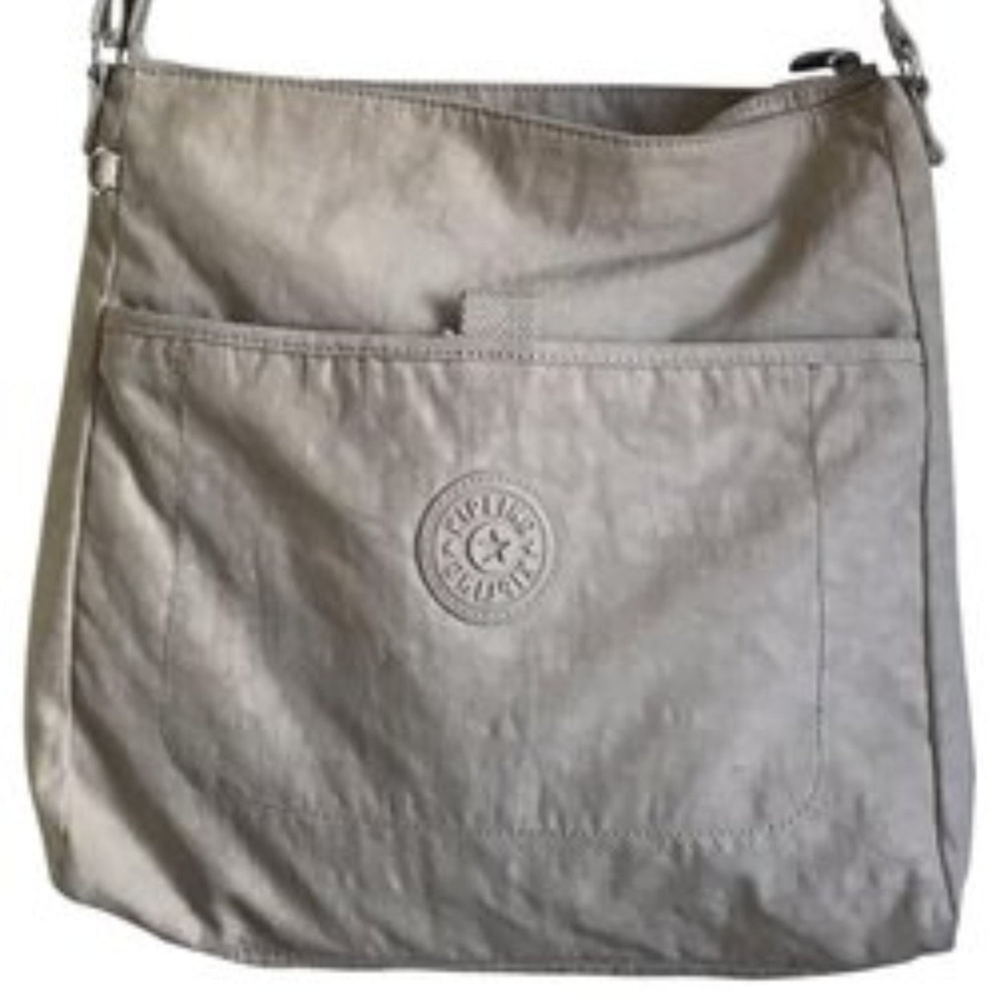 Kipling White Nylon Medium Crossbody Bag