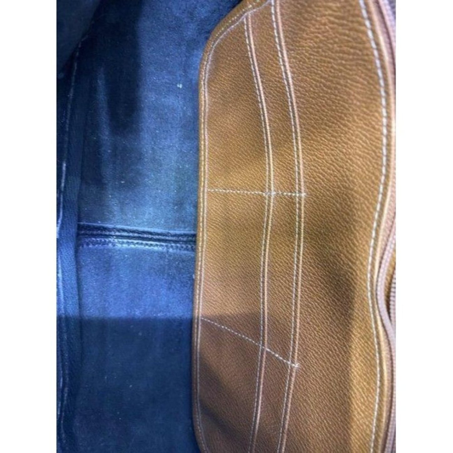 Dooney and Bourke vintage black tan leather cross