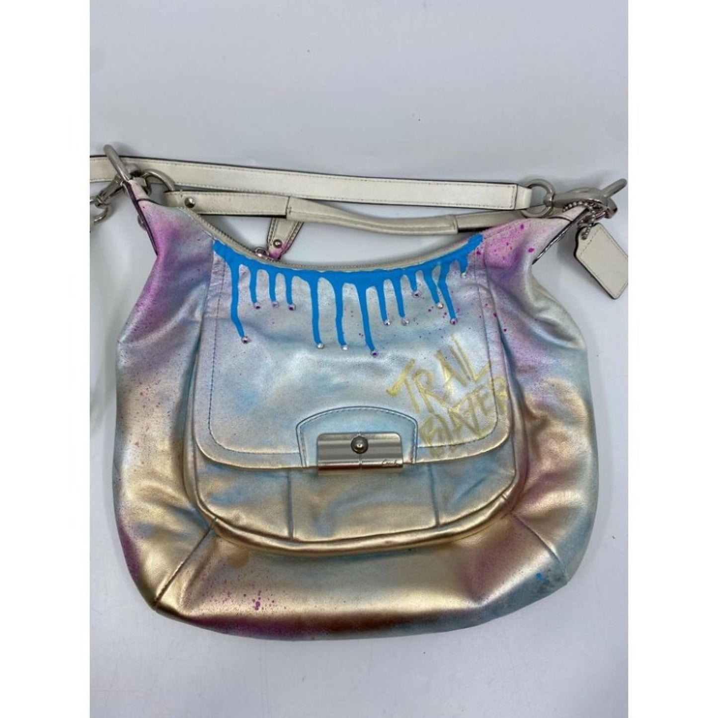 Coach Leather Crossbody Multicolor Customized