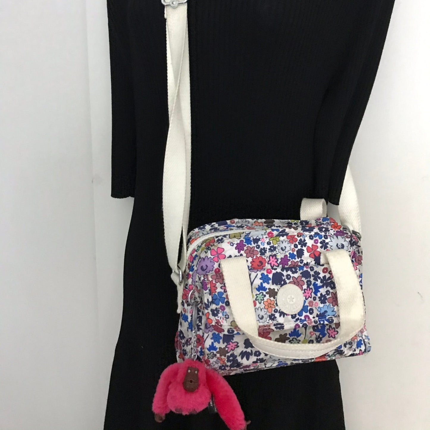 Kipling Multi Color Adjustable Strap Shoulder Bag