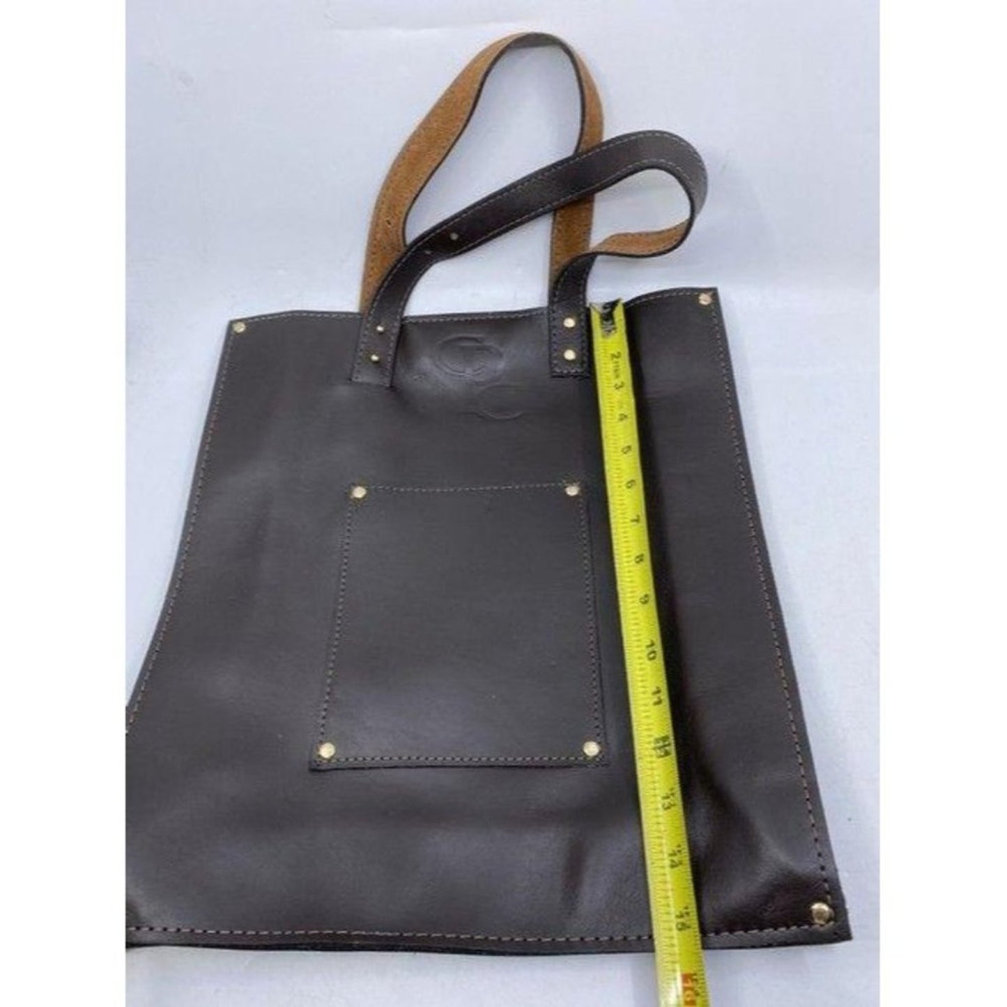 msrp brown leather tote