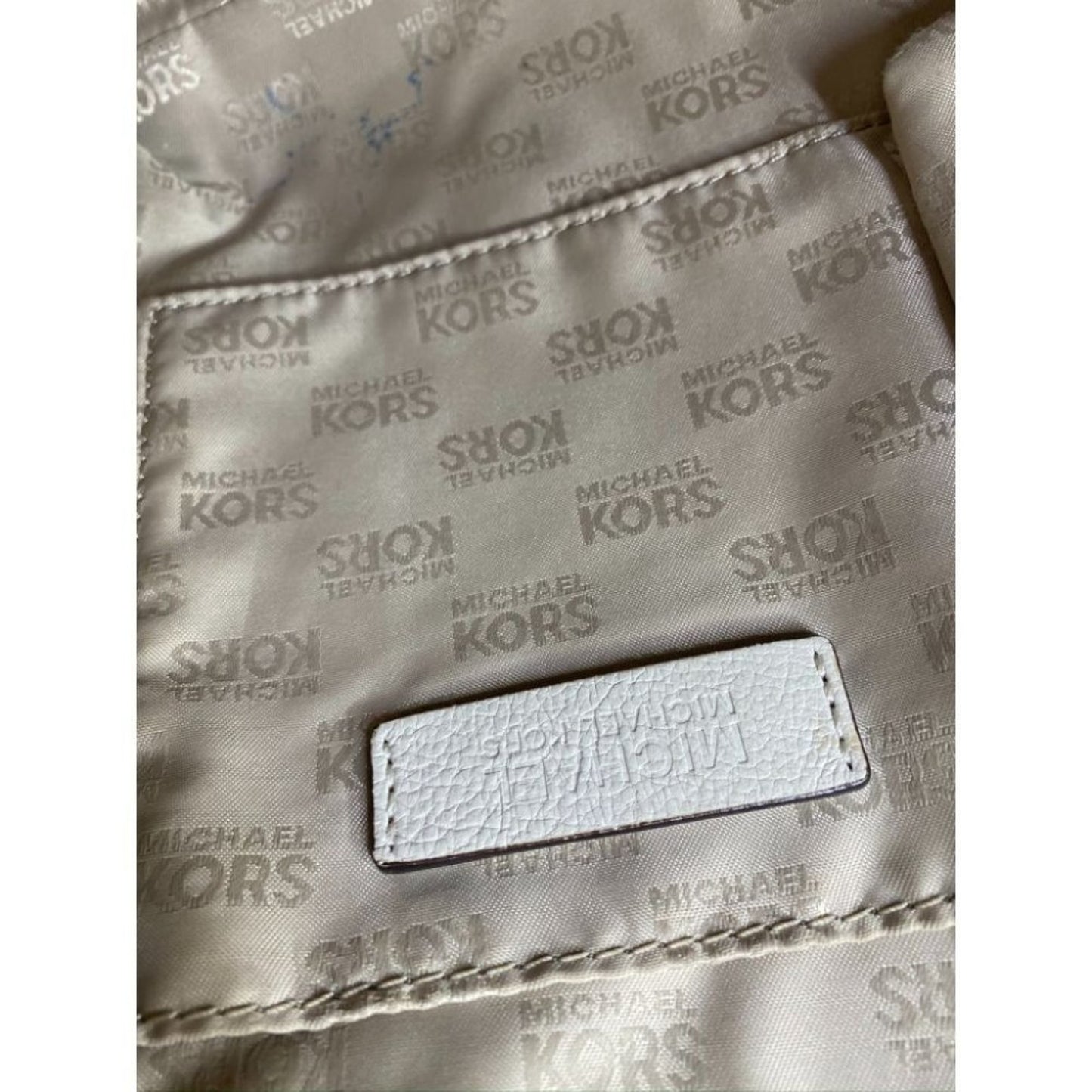 MICHAEL KORS Large Shoulder Bag Gold Customized
