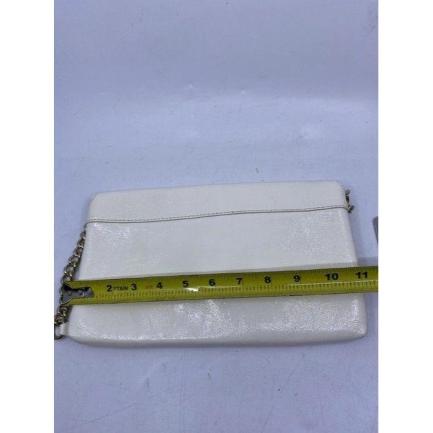 kate spade cream patent leather shoulder bag