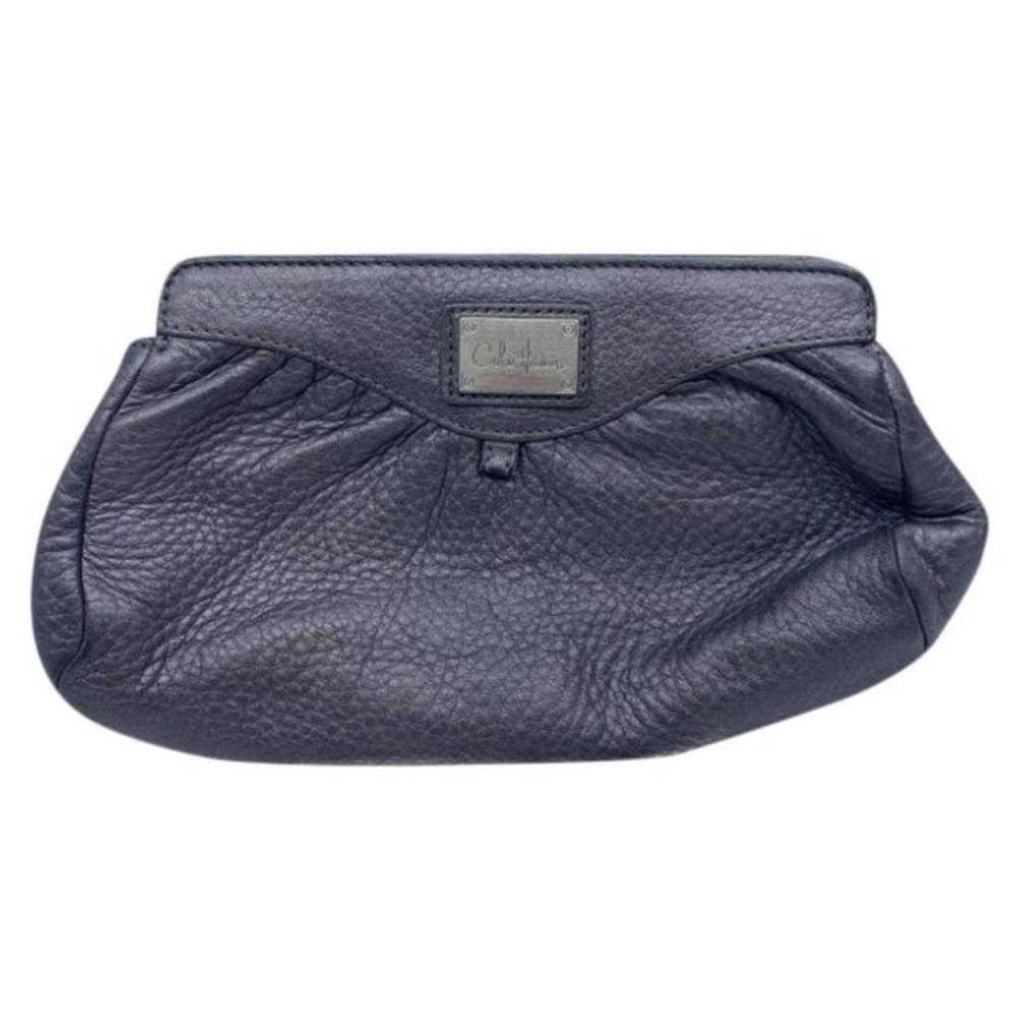 Cole Haan Gray Leather Clutch