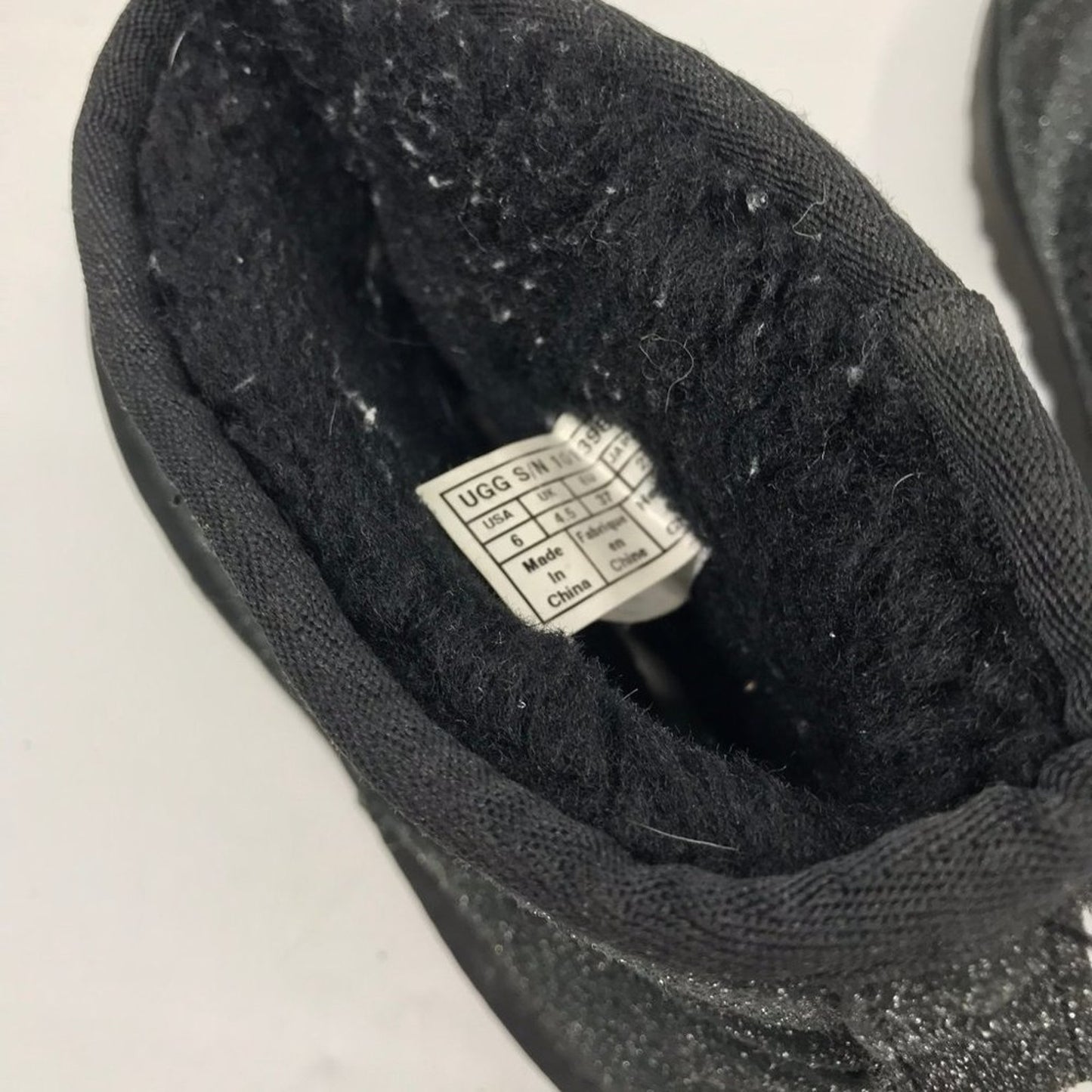 Mid UGG Black Boots Size: US 6