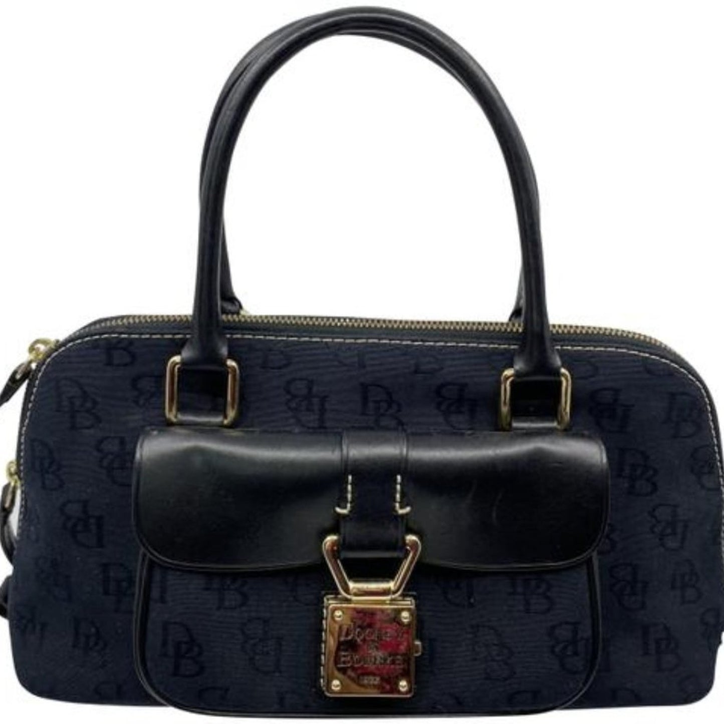 Dooney & Bourke Black Large Leather Shoulder Bag