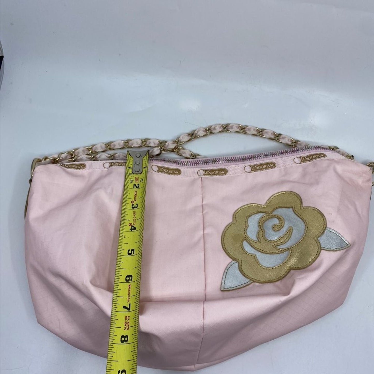 LeSportsac Baby Pink Nylon Shoulder Bag