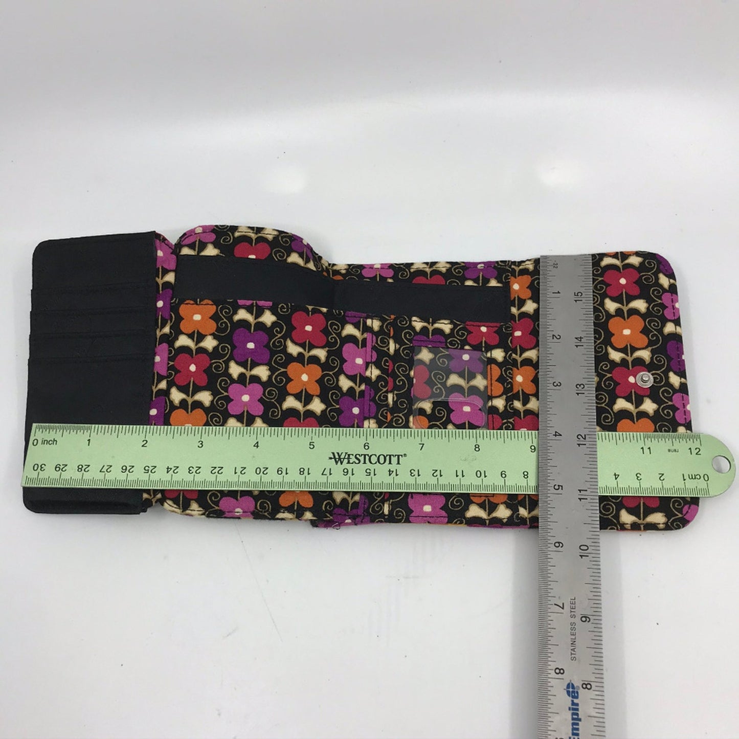 Vera Bradley Multi Color Floral Fabric Wallet