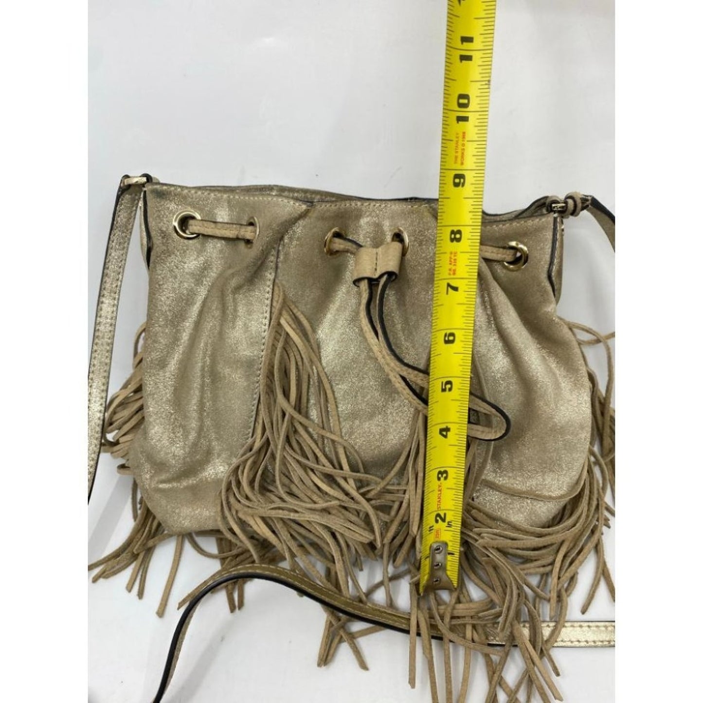 Diane Von Furstenberg Women's Gold Crossbody Bag