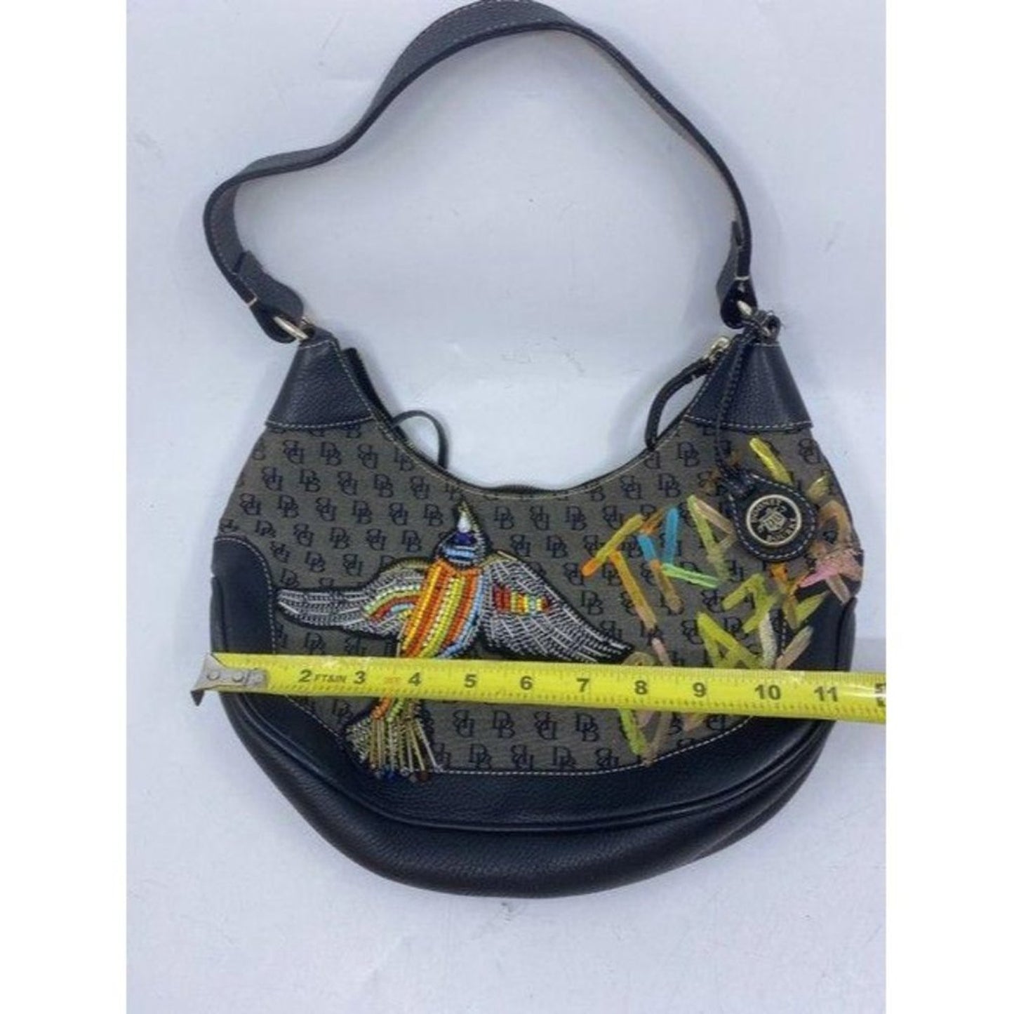 Dooney and Bourke w hand customized by me w appliq