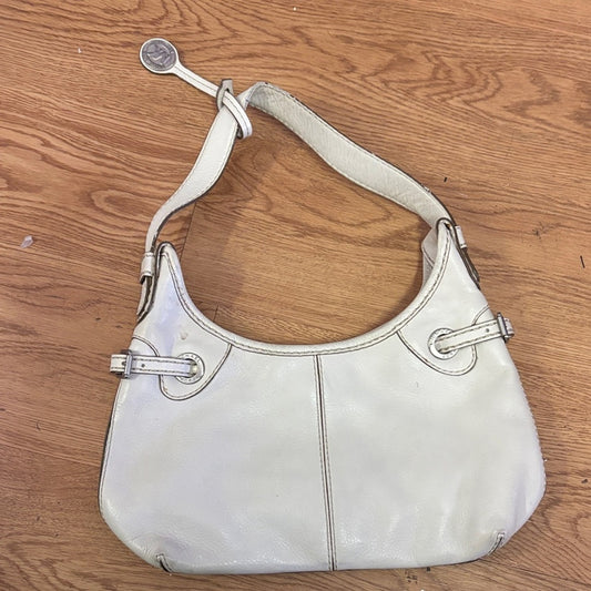 Michael Kors Cream Leather Hobo Bag