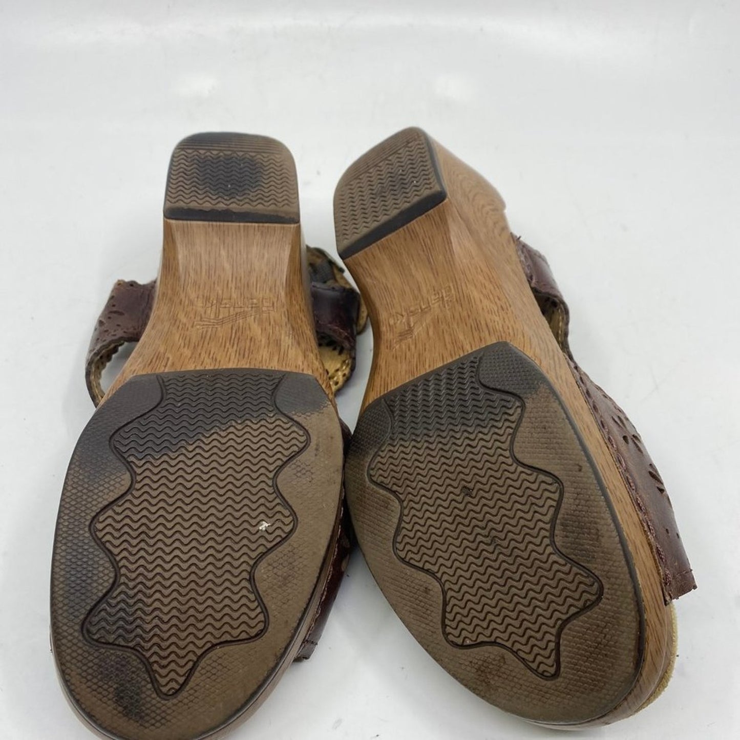 Dansko Brown Open Toe size 37