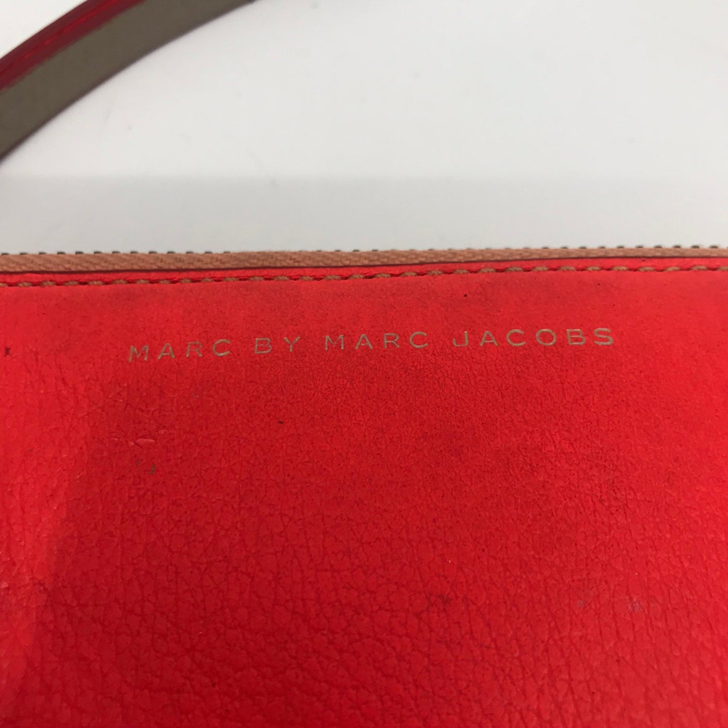 Marc By Marc Jacobs Red Leather Wristlet