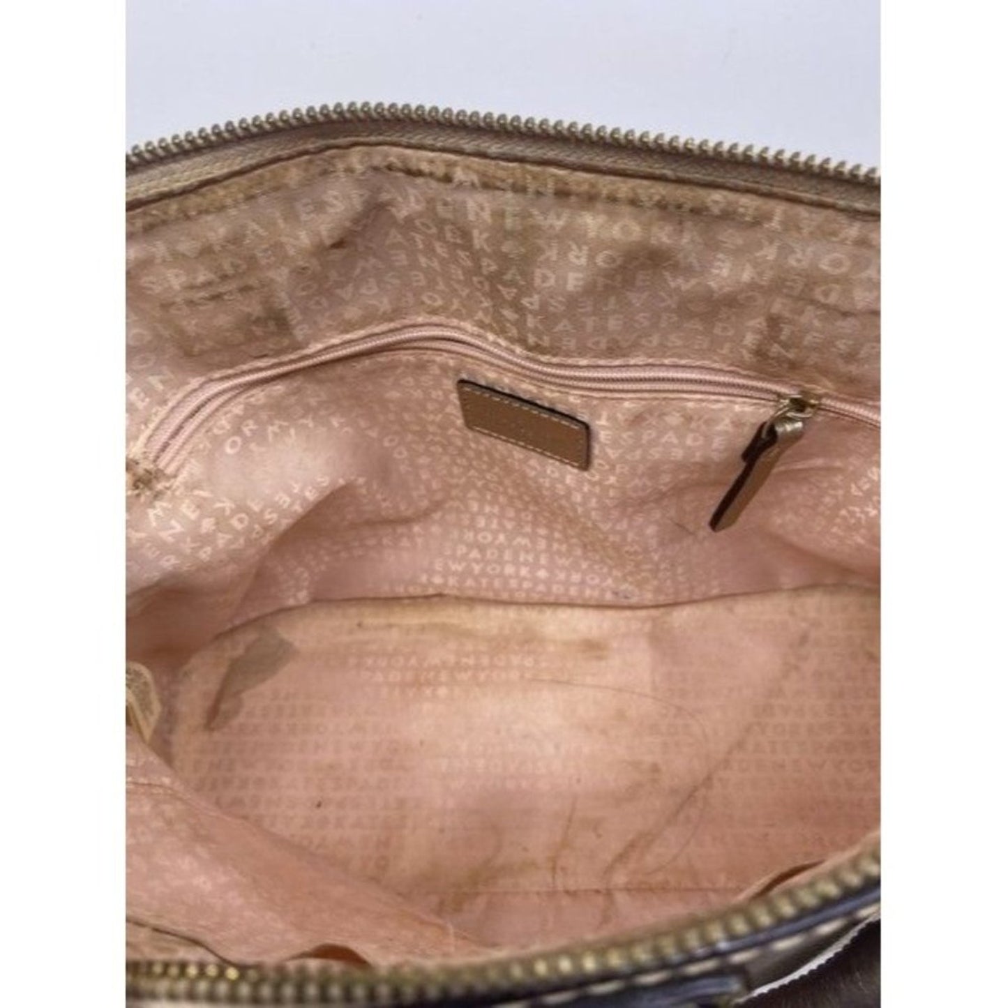 Kate Spade Wellesley Rachelle Rose Gold Leather Cross Body Bag