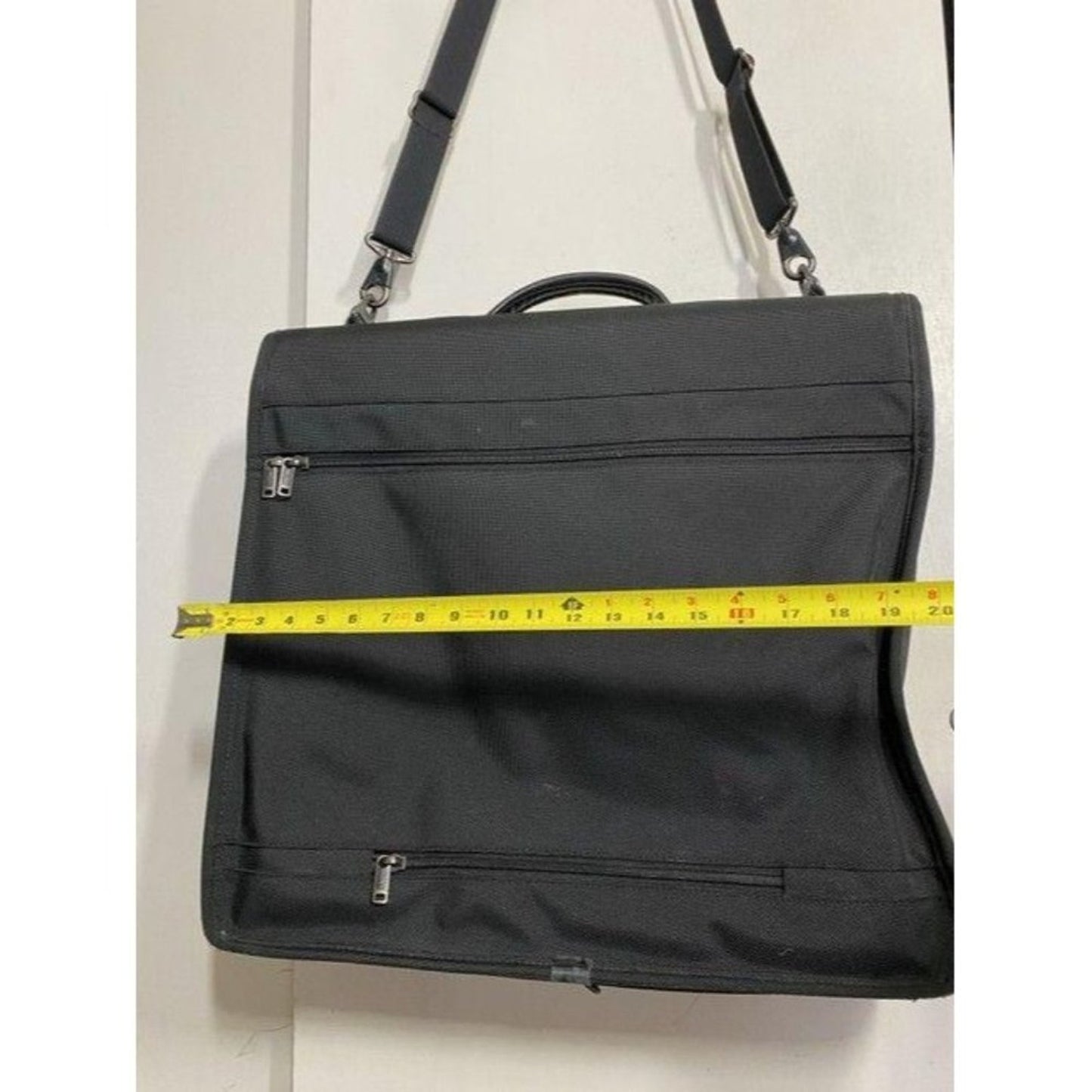 tumi alpha kleidersack black nylon weekendtravel b