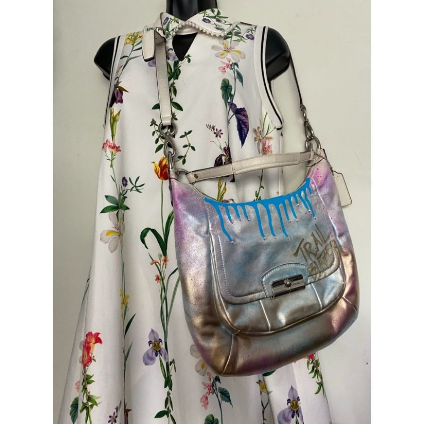 Coach Leather Crossbody Multicolor Customized
