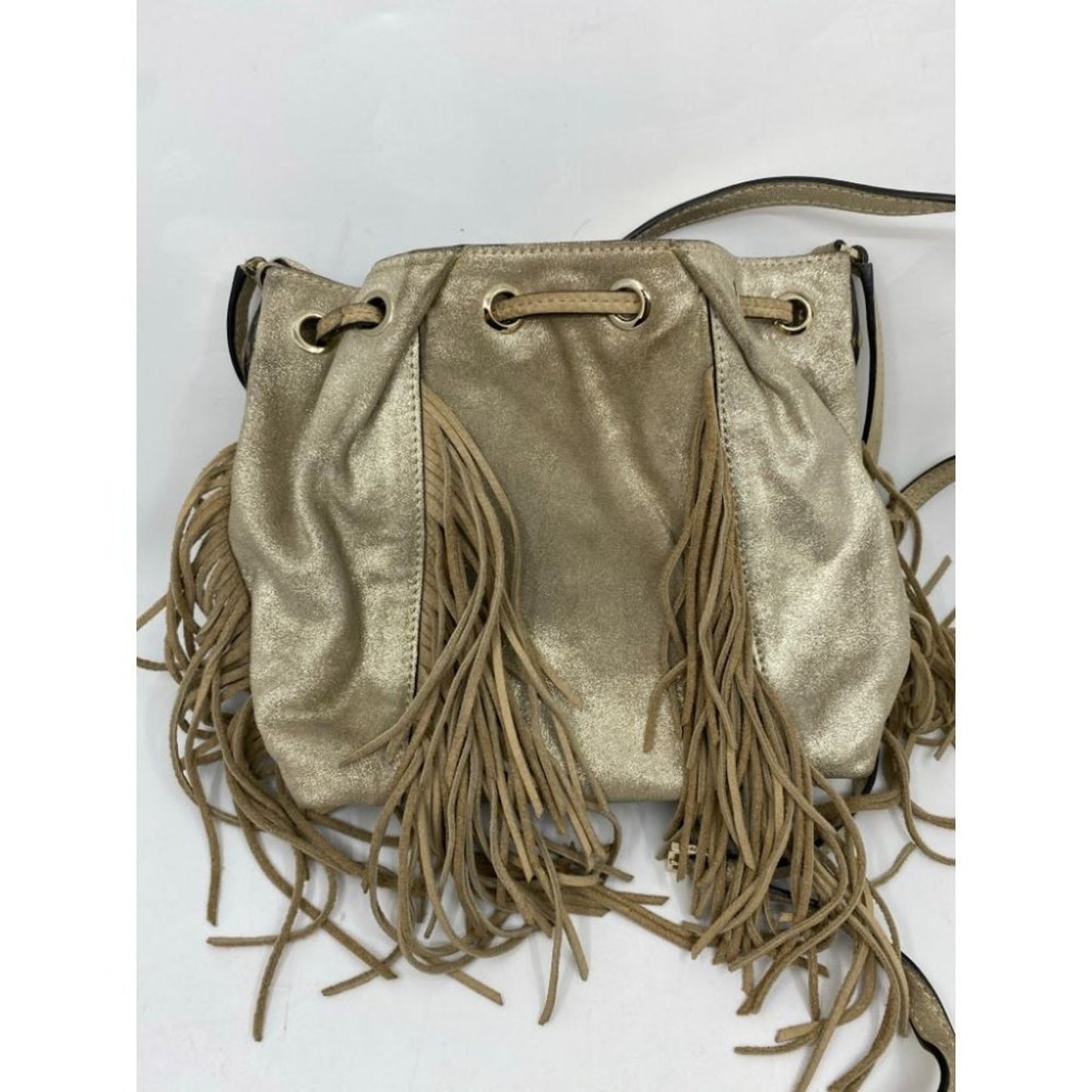 Diane Von Furstenberg Women's Gold Crossbody Bag