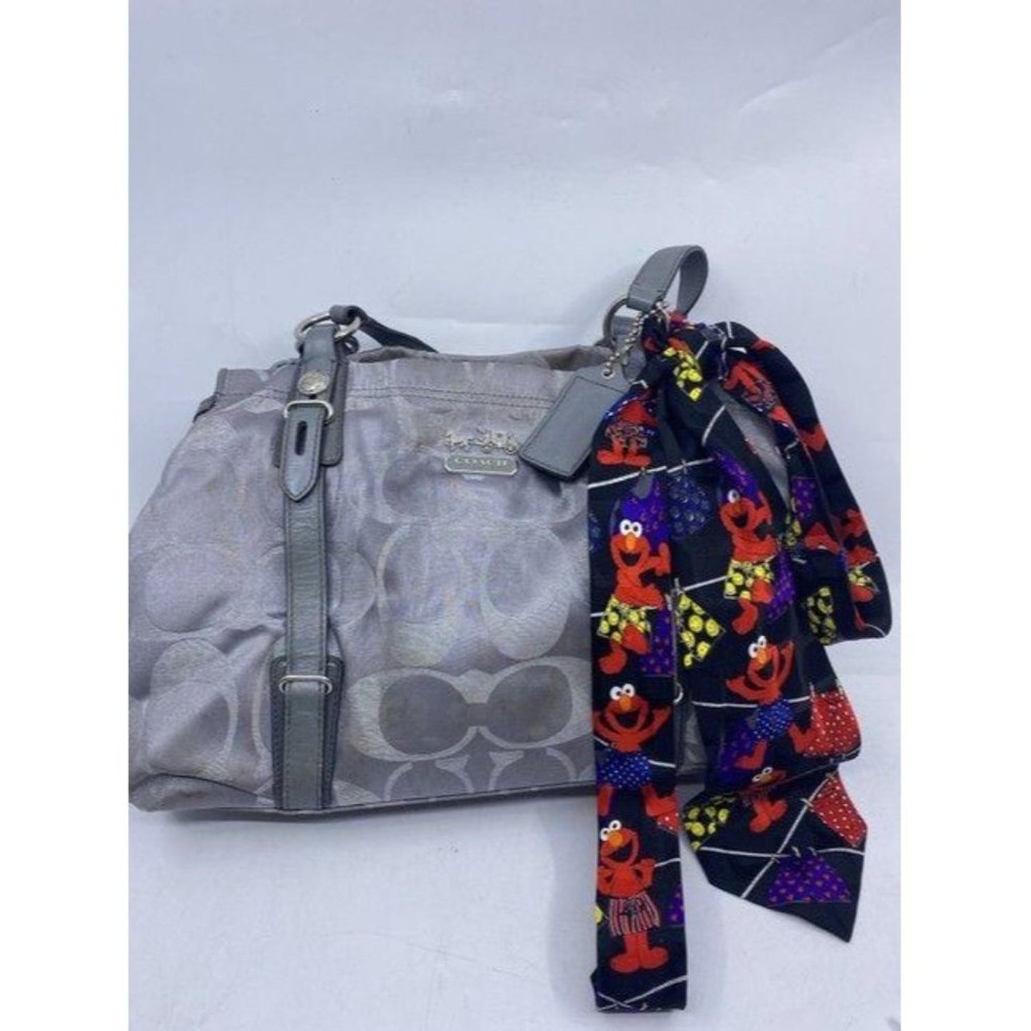 coach w w detachable specialty tie accent silver s