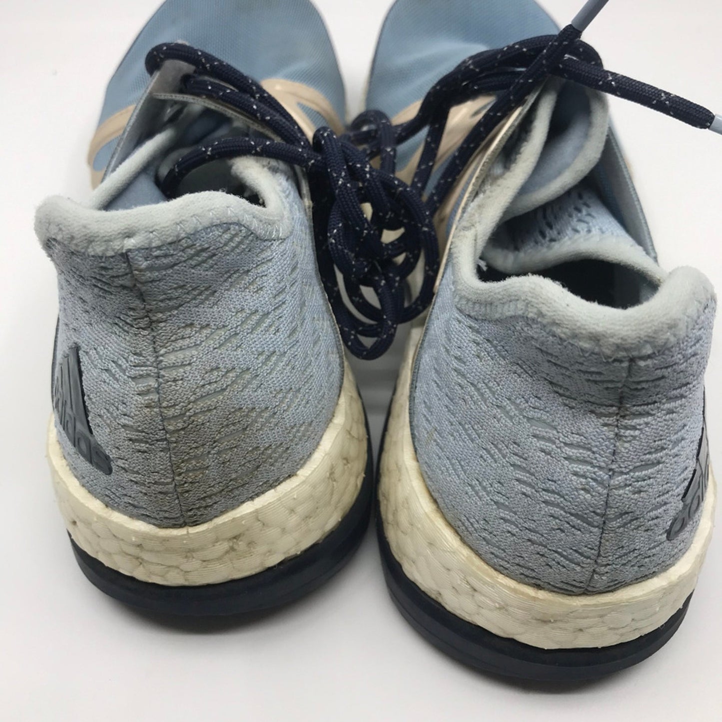 Adidas Boost Blue Gold Sneakers Size 7F/6M