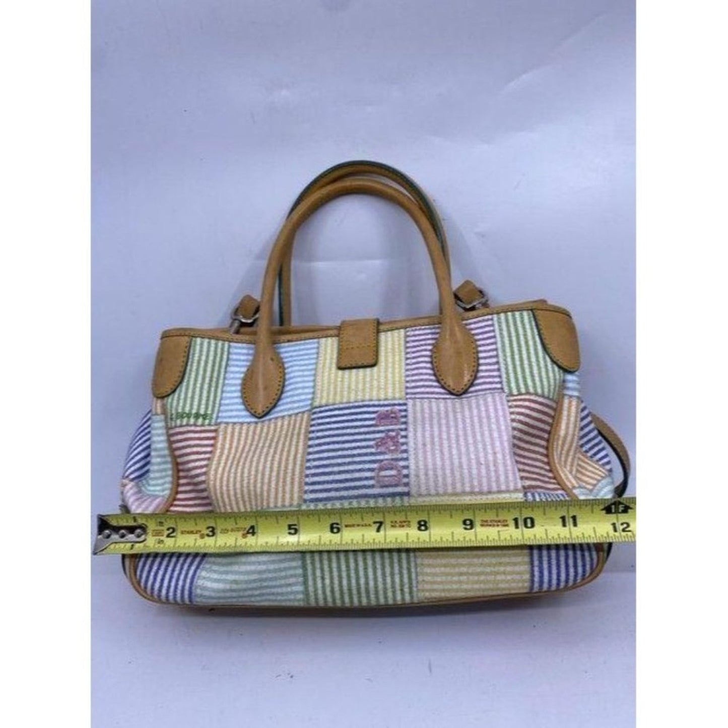 dooney and bourke handbag w strap multicolor canva