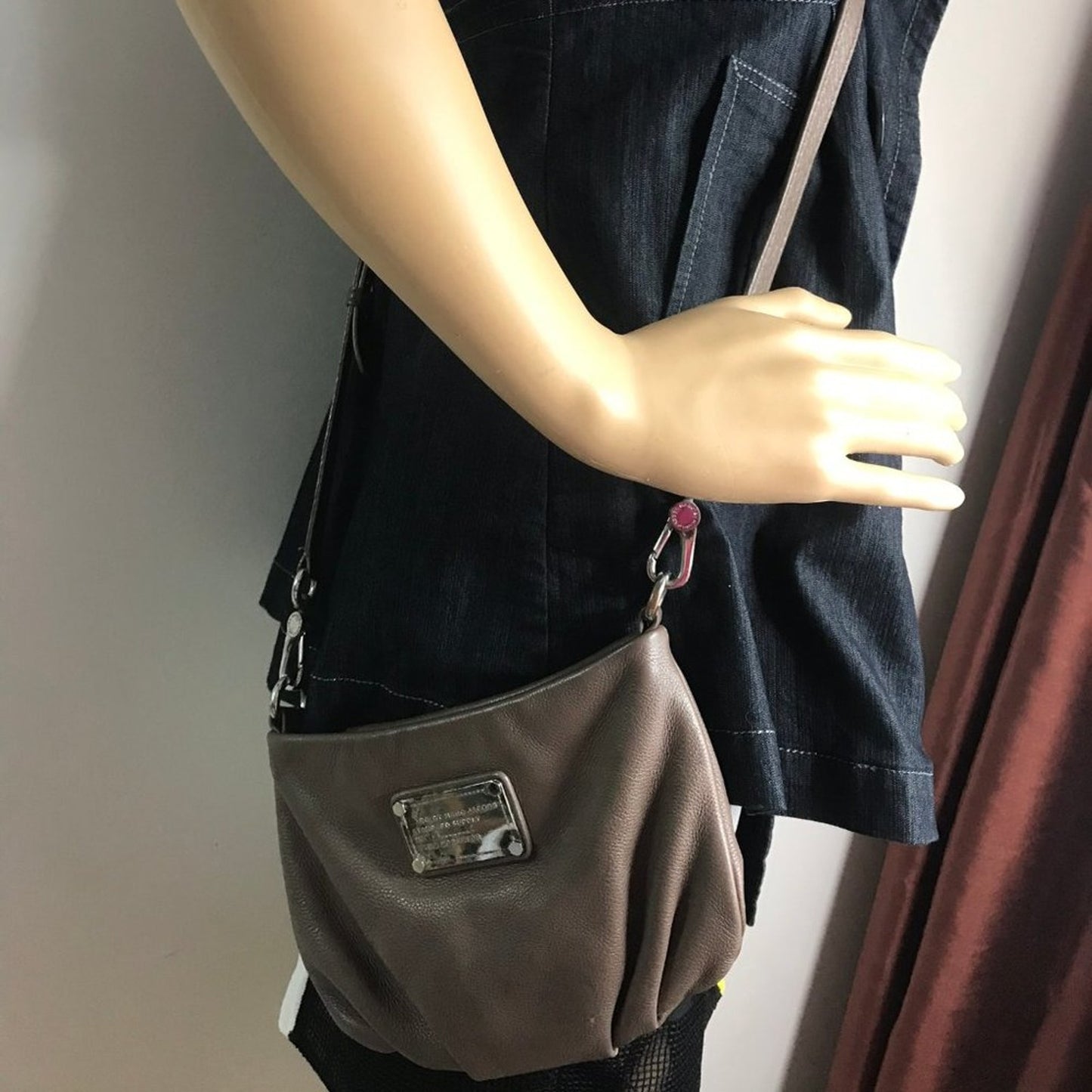 Marc Jacobs Brown Leather Crossbody Bag