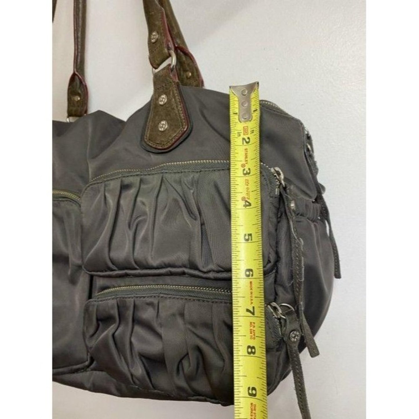 mz wallace bag black fabric tote
