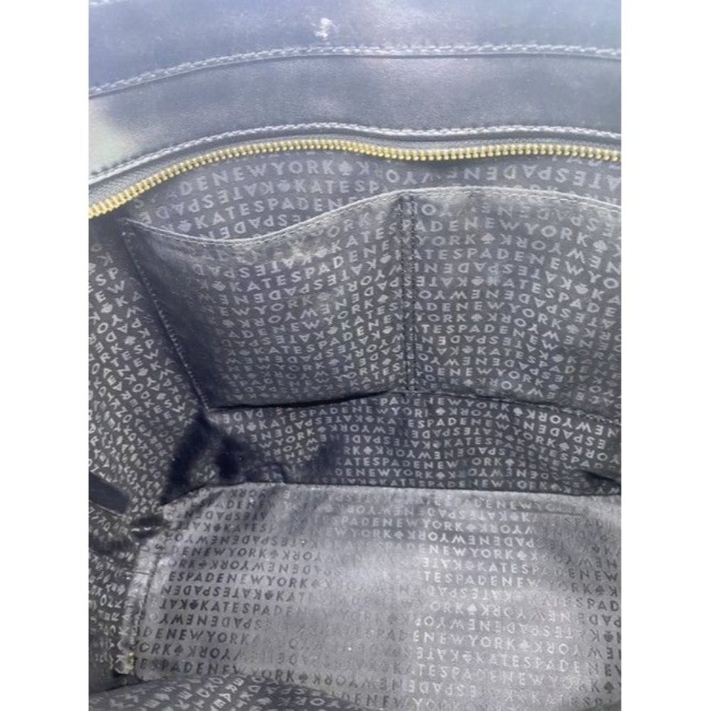 Kate Spade Large Shopper Black Leather Shoulder Bag