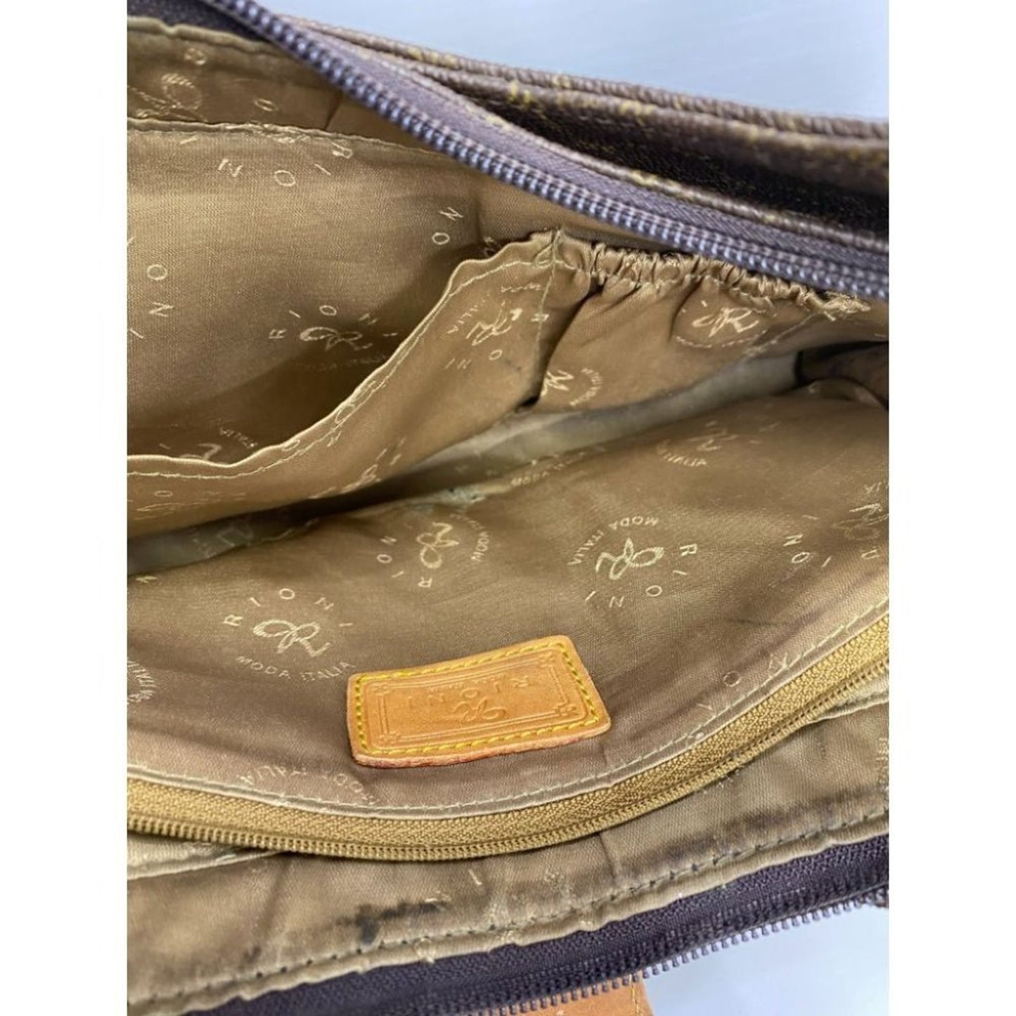 Vintage Rioni Brown Handbag