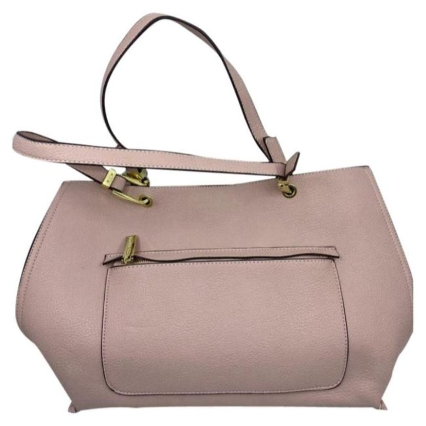 Steve Madden Pink Large Faux Leather Tote Bag