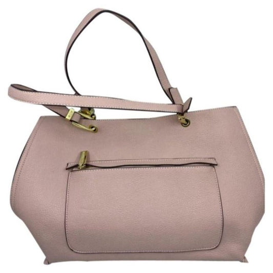 Steve Madden Pink Large Faux Leather Tote Bag