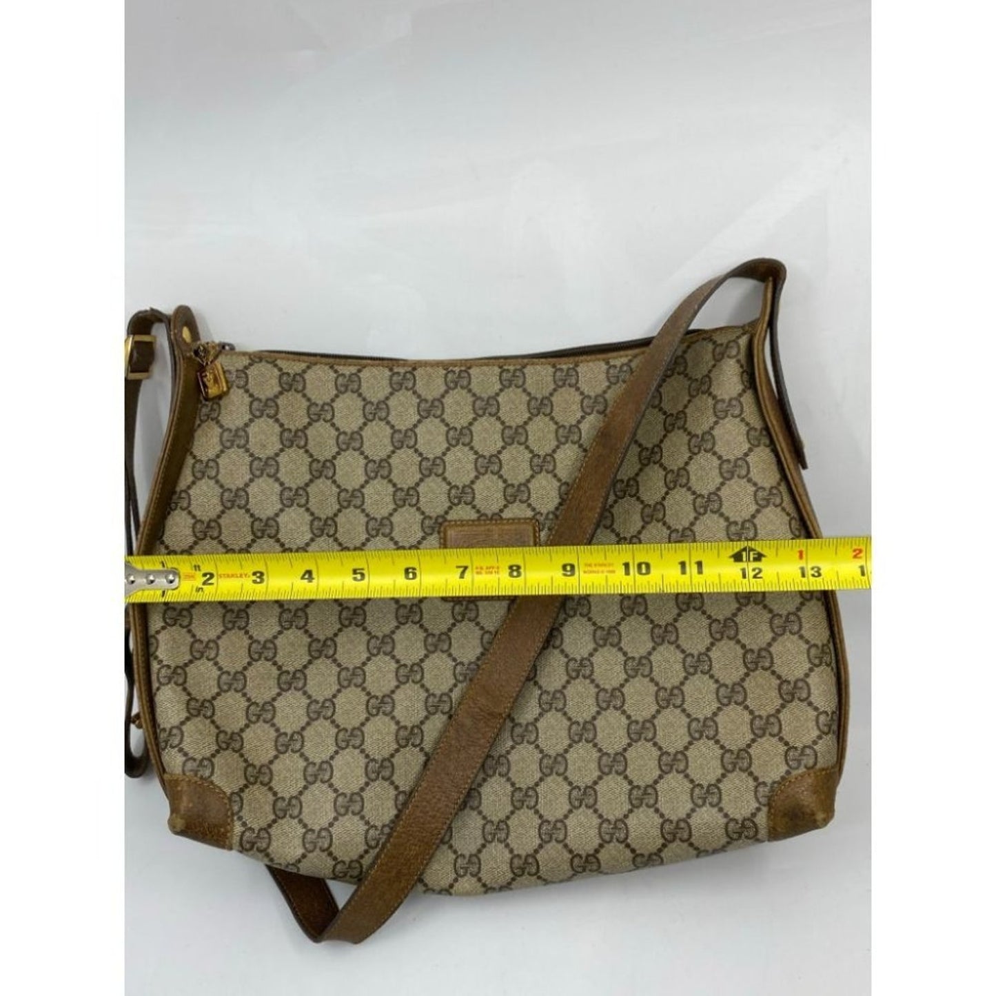 GUCCI Vintage Monogram Crossbody/ Shoulder Bag