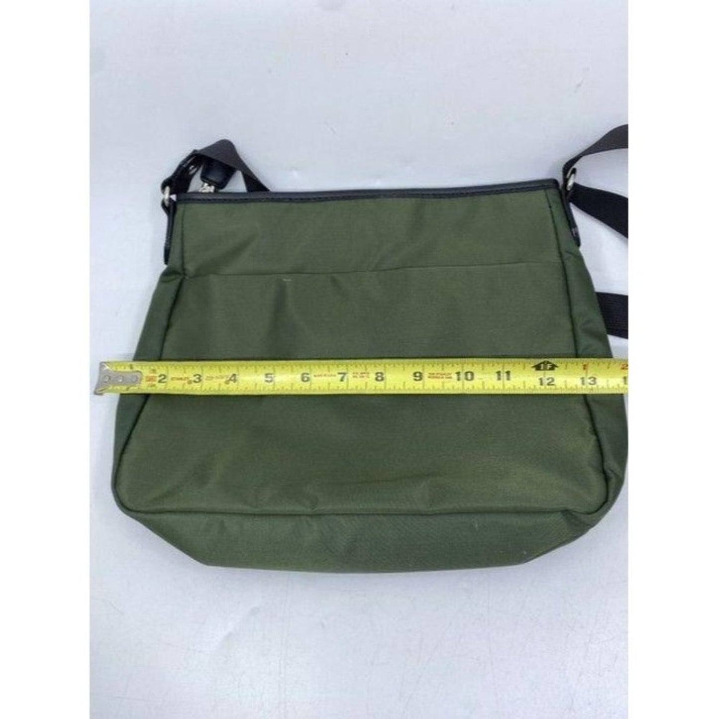 tutilo black green nylon cross body bag