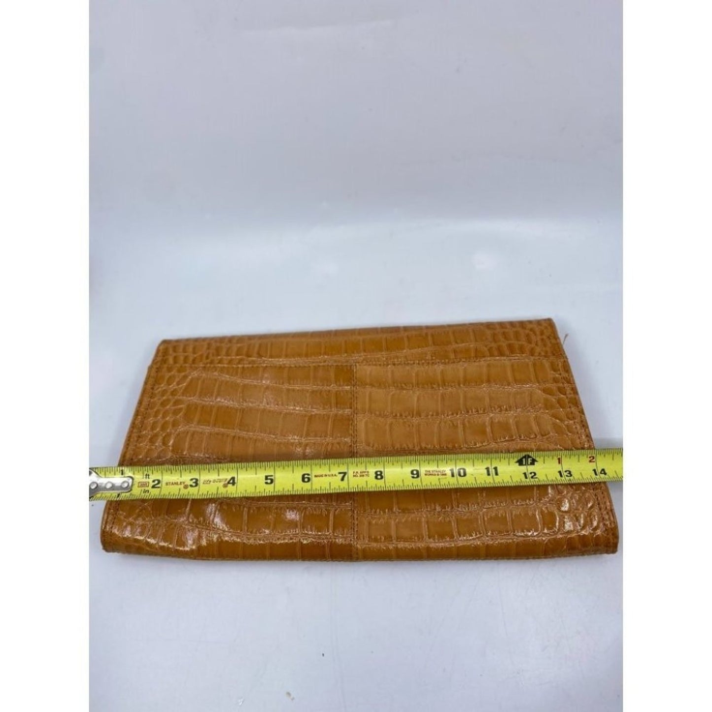 Muska Milano Orange Vintage Leather Handbag