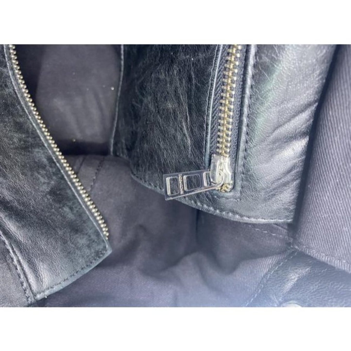Zadig And Voltaire Bianca Black Leather Shoulder Bag