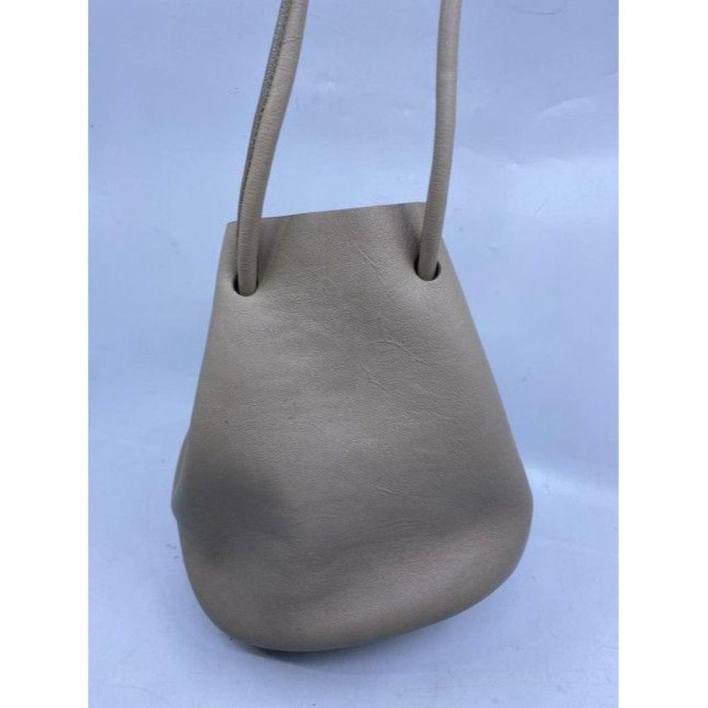 Shaffer La Msrp Beige Leather Shoulder Bag