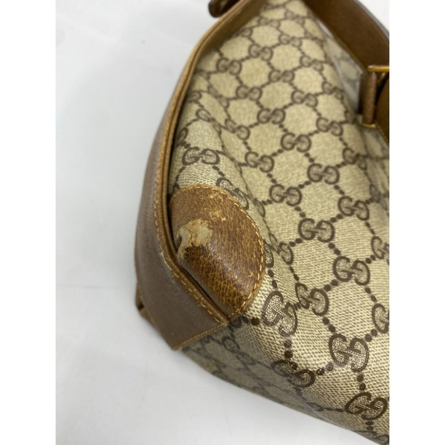 GUCCI Vintage Monogram Crossbody/ Shoulder Bag