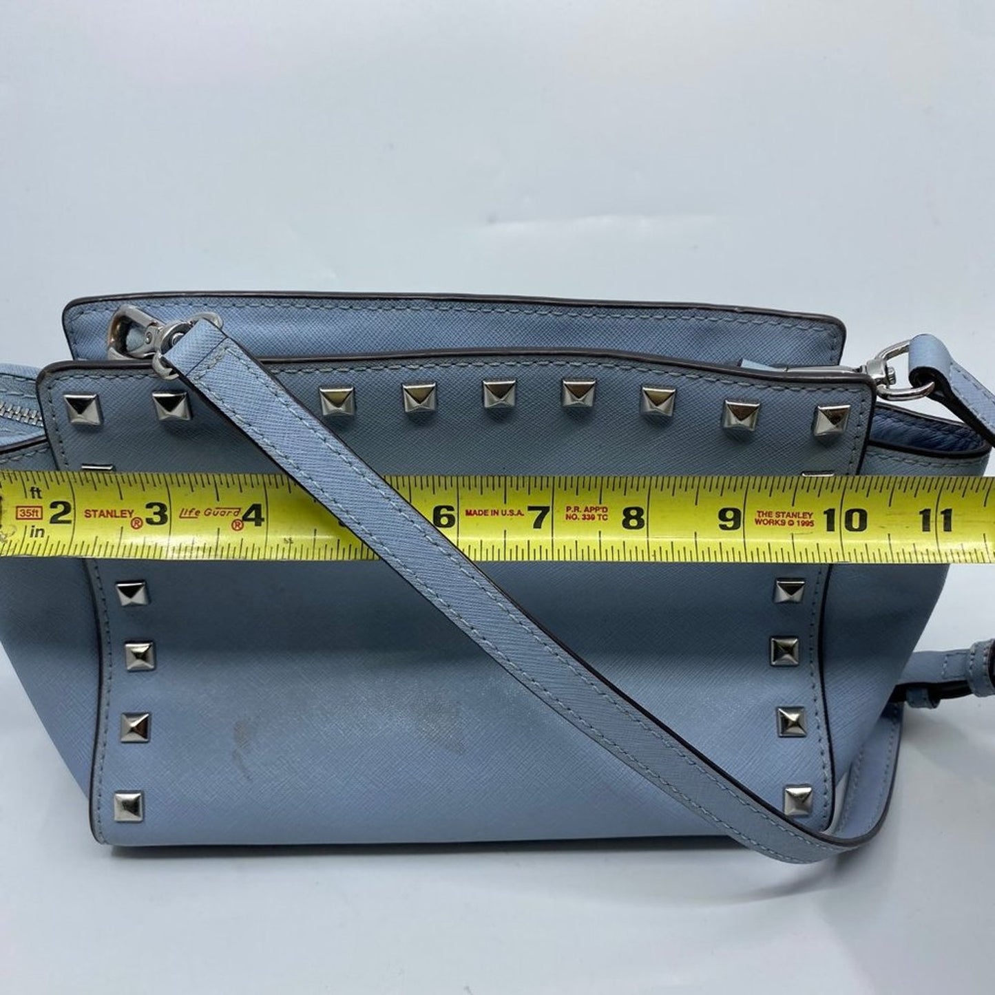 Michael Kors Trapeze Small Leather Cross-body